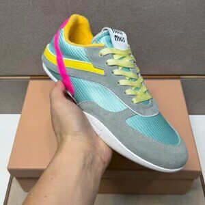 Summer Dopamine! MiuMiu Color - Block Casual Shoes, Vitality on the Go